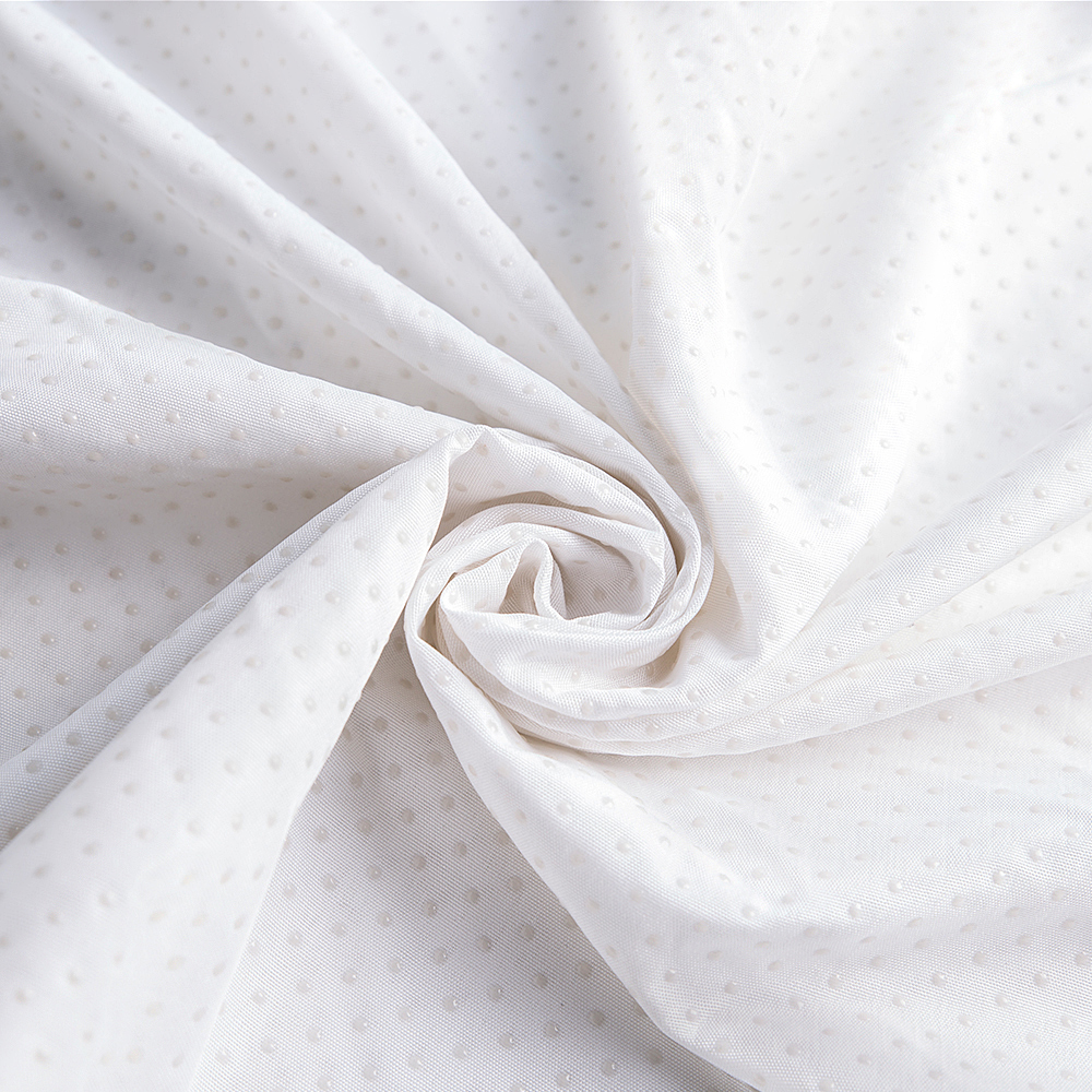 Fabrik-Direktverkauf aus 100 % Polyester-Mikrofaser, rutschfest, gefärbt, Tropfen-Kunststoff-Heimtextilstoff